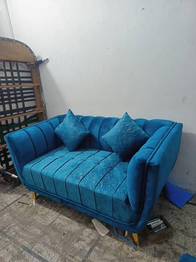 Its so beautiful design sofa set 12year wronty molty foam use