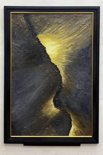 oil painting on canvas