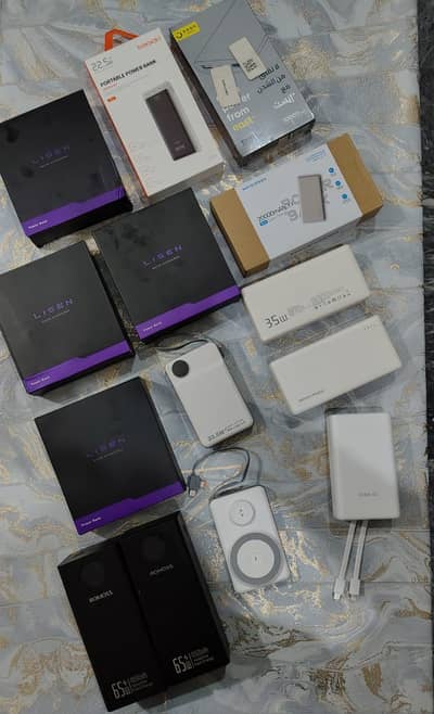 POWER BANK 22.5/35/65WATT 10000/20000/40000 MAH BRAND NEW ORIGINAL