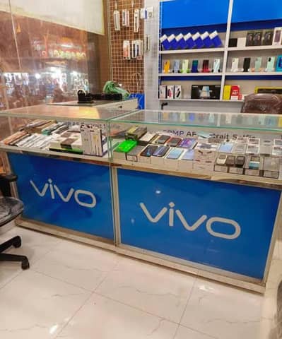 mobile fone counter and accessories