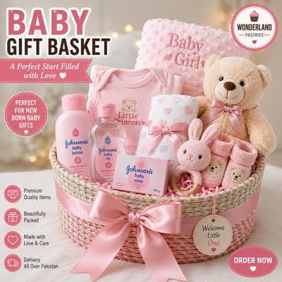 Customized Baby Gift Basket | Newborn Hamper | chocolate Bouquet |