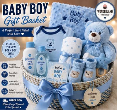 Customized Baby Gift Basket | Newborn Hamper | chocolate Bouquet |
