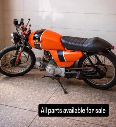 cafe racer 70 cc all parts avialabel good condition