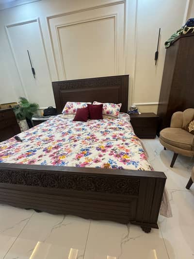Wooden Bed