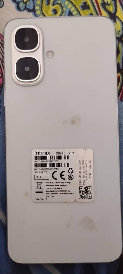 Infinix Smart 10 mobile new condition ma box wagera sab hai