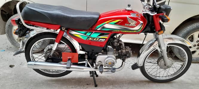 honda CD 70 2022 model all dacomnt all ok