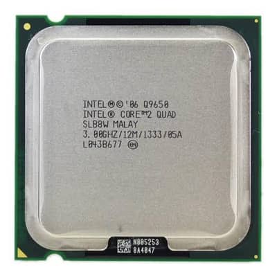 Intel Core 2 Quad Q9650 (12M Cache, 3.00 GHz, 1333 MHz FSB) LGA 775