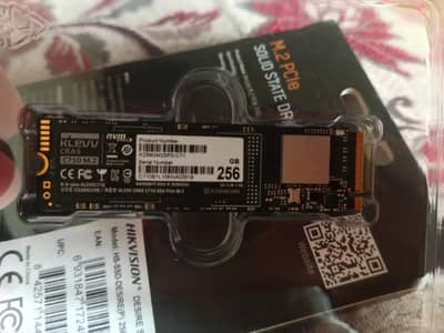 Hikvision M. 2 PCIe SSD 256 (New)