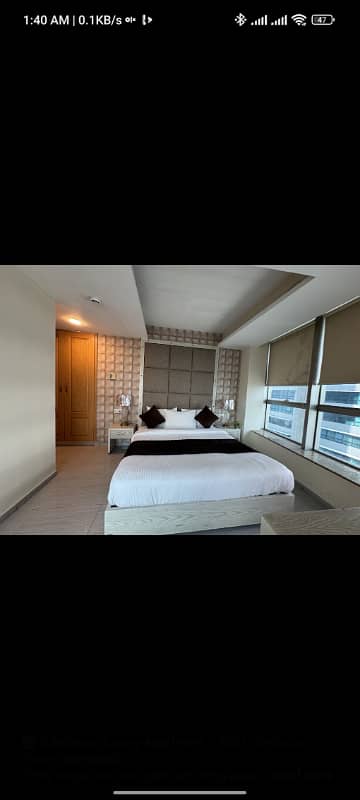 1BED FURNISH APARTMENT AVAILABLE CENTURS mall ISLAMABAD