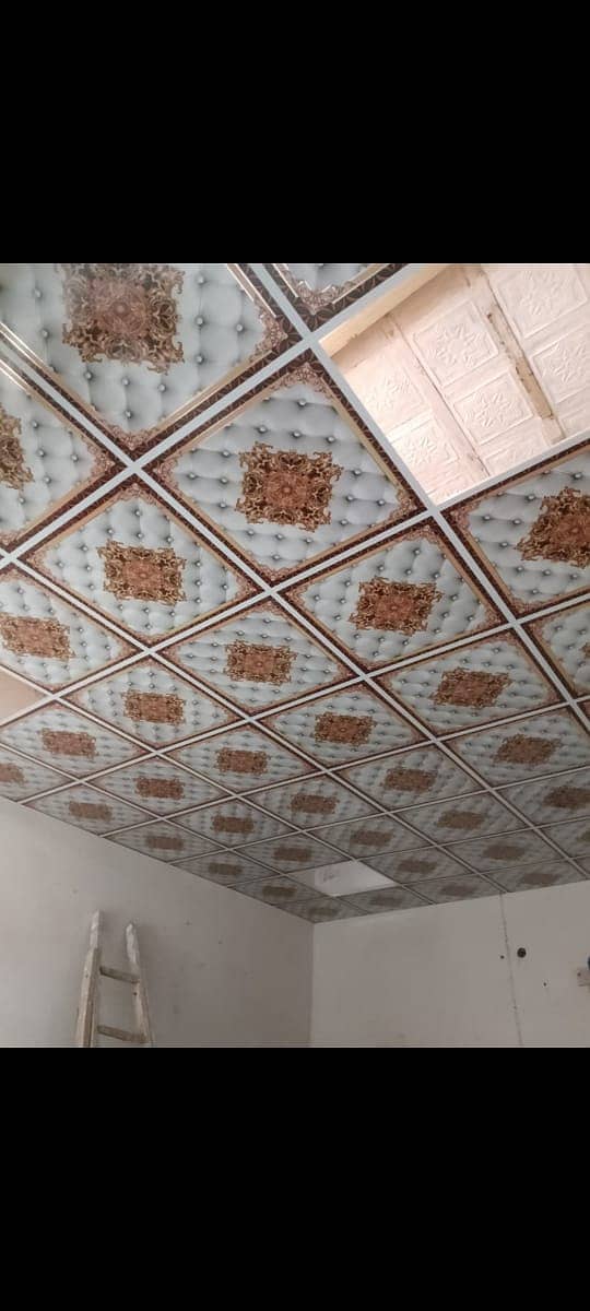 False ceiling 2by2-Falseceiling- Pop ceiling-Pvc ceiling-fancy ceiling 2