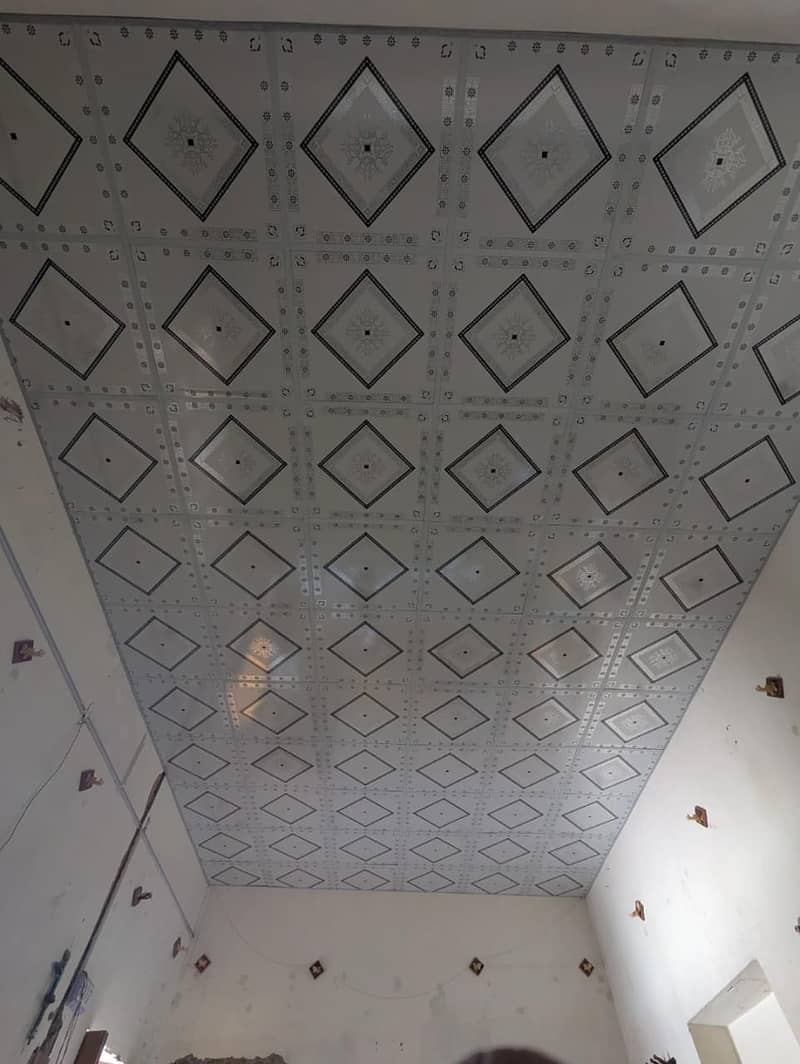 False ceiling 2by2-Falseceiling- Pop ceiling-Pvc ceiling-fancy ceiling 3