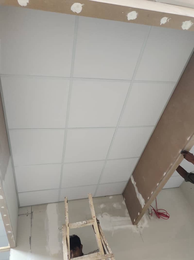 False ceiling 2by2-Falseceiling- Pop ceiling-Pvc ceiling-fancy ceiling 11