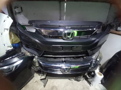 Honda civic. gront bumper orignole