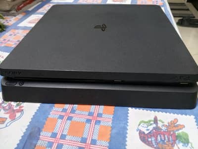 ps4 slim jailbreak (1000gb) with accessories