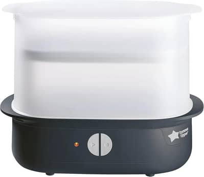 Tommee Tippee Black Electric Steam Streliser