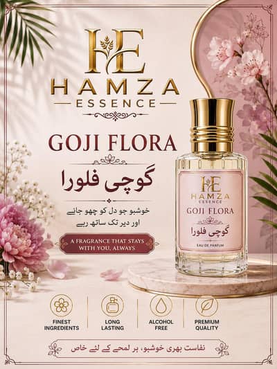 Gucci Flora Attar, Premium Alcohol Free Long Lasting Perfume Oil