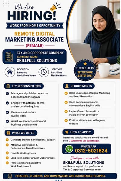 Remote Coordinator (Female Job)