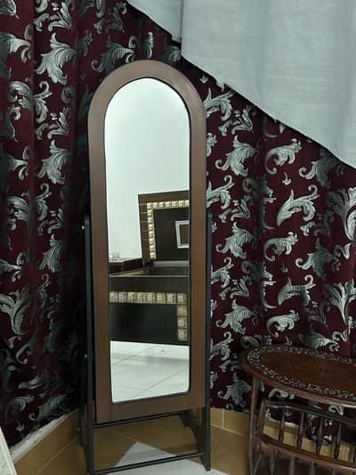 Modern Wooden Standing Mirror