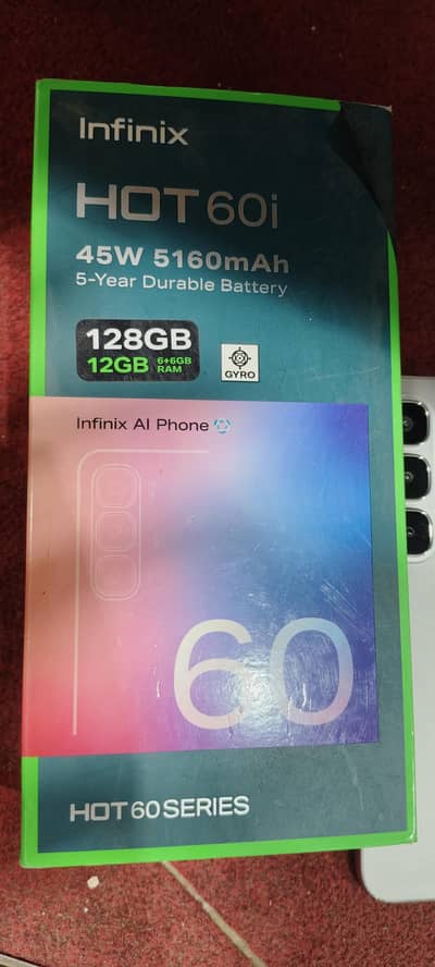 Infinix hot 60i 6gb 128gb