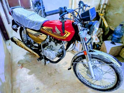 Honda Cg self start gold edition 125 Number 03172055446