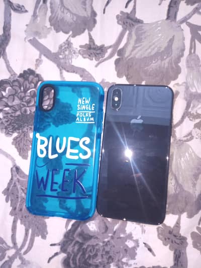 Apple iPhone X with new condition cover free