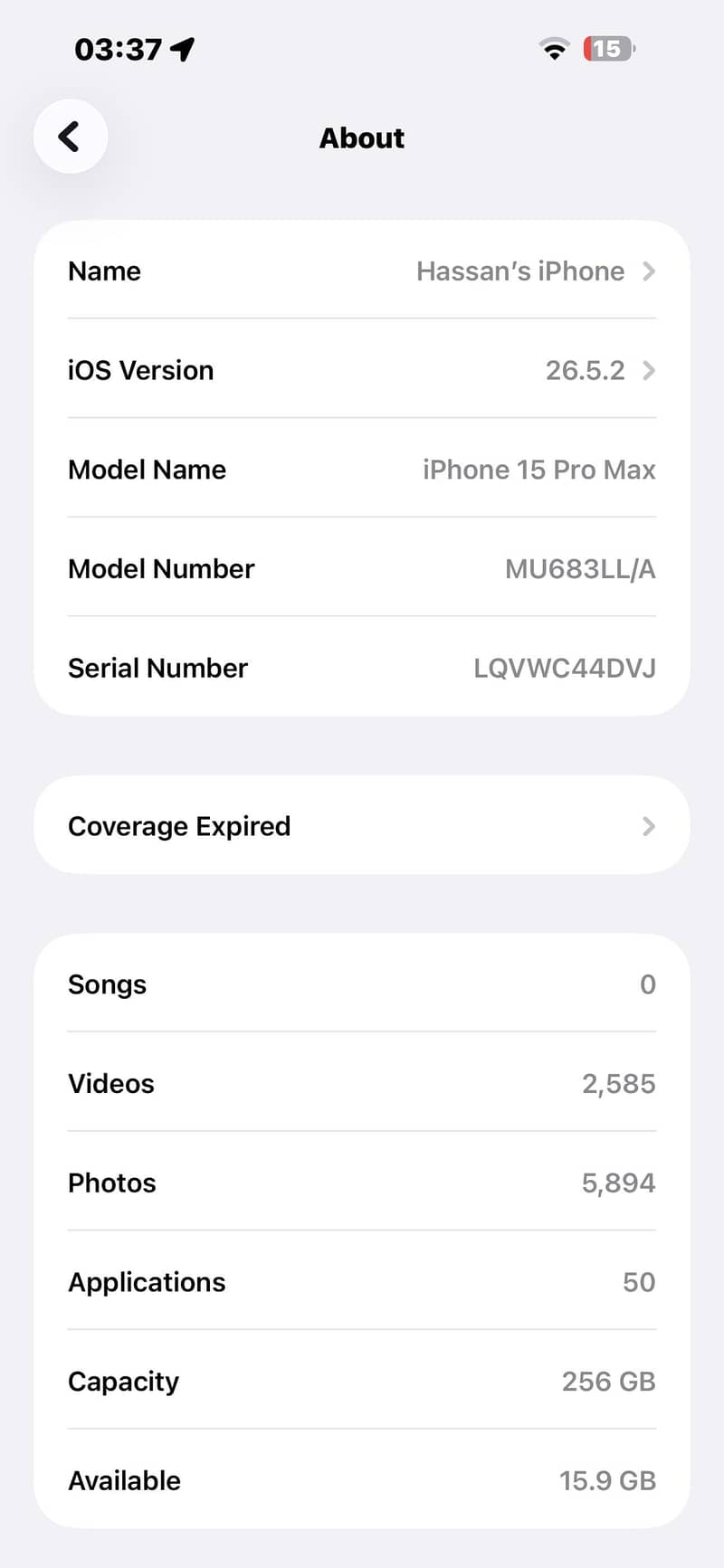 iPhone 15 pro max 3