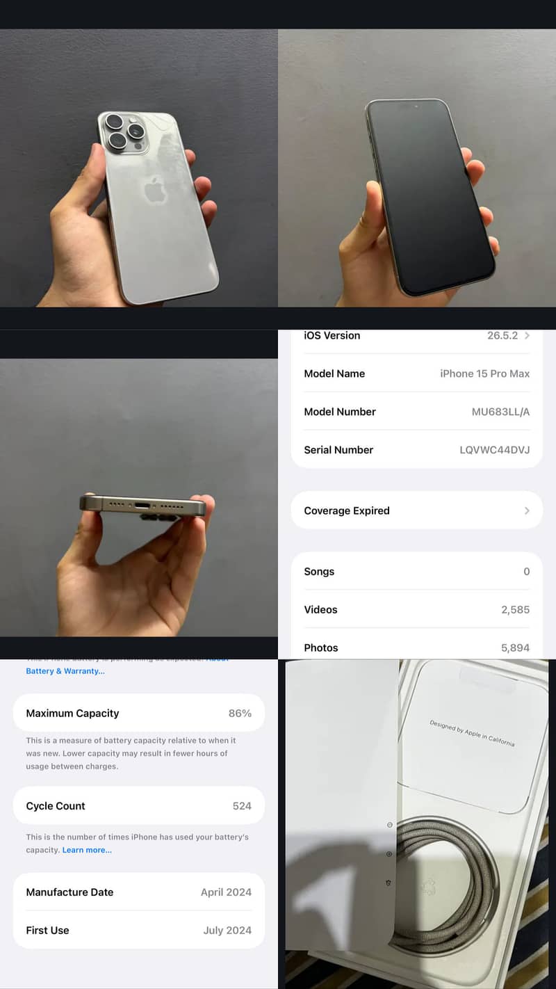 iPhone 15 pro max 5