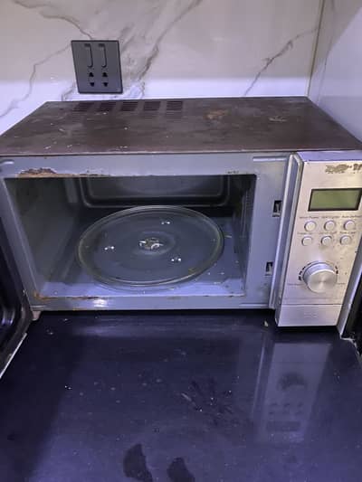Haier microwave own working condition