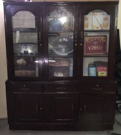 Shisham wood showcase good condition