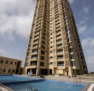 PREMIUM 2-BEDROOM WATERFRONT APARTMENT FOR RENT IN EMAAR CORAL TOWER, DHA PHASE 8, KARACHI