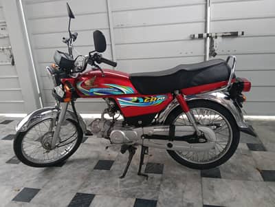 Honda CD 70 2024 Red