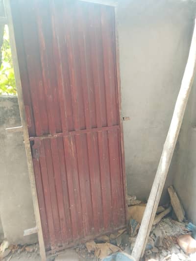 Iron Sheet Door for Sale in Good Condition