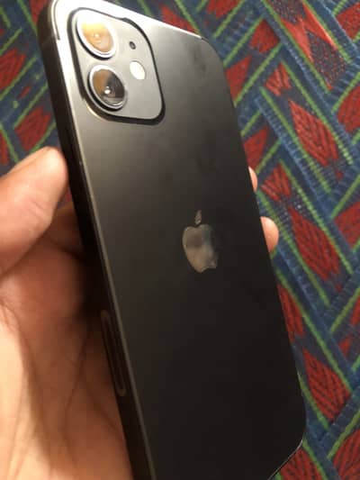 iPhone 12 Black 64GB - 100% Health - MDM (Erase/Restore OK)