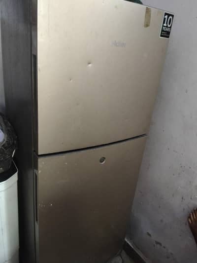 Haier refrigerator bilkul ok condition me hai warranty me hai