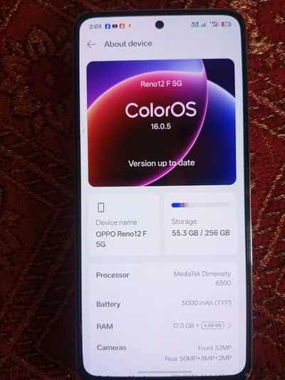 OPPO Reno12 F 5G 12Gb 256gb