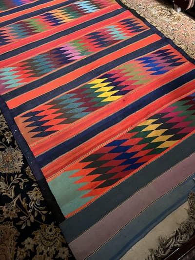 Hand-woven Imported Afghan Kilim Rug Carpet