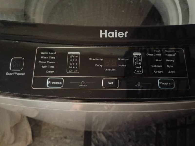 Haier machine 8
