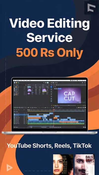 YouTube Shorts & TikTok Editing - 500 Rs Only