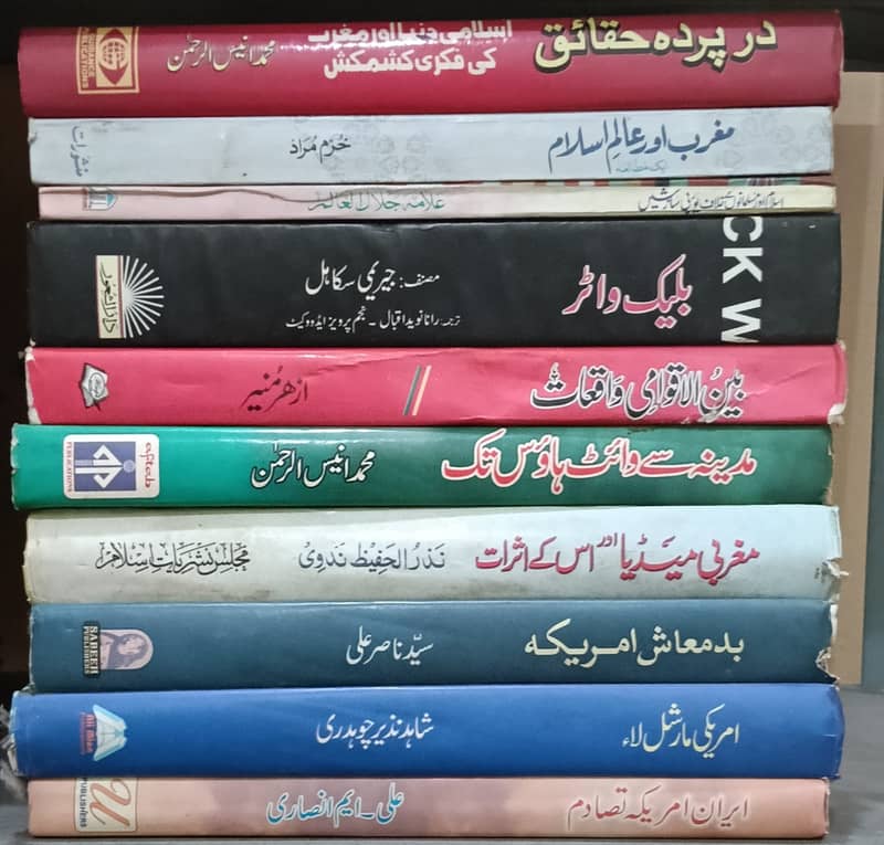 تفسیر مظہری، تمام ڈکشنریز اور یہ تمام کتابیں صرف 20 ہزار روپے میں دست 6