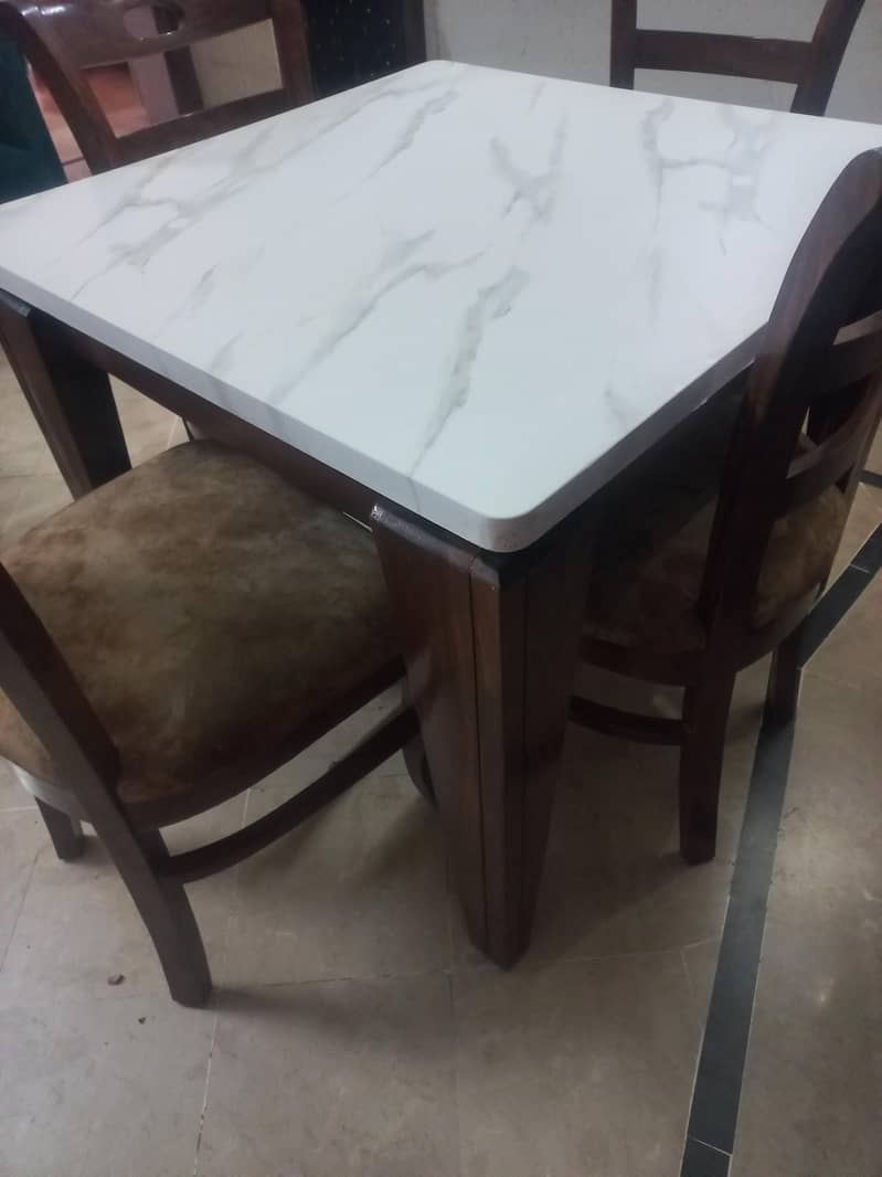 solid sheesham wood dining table 2