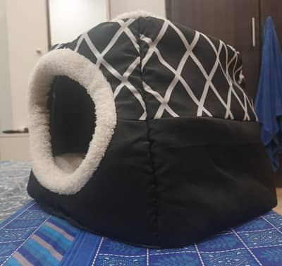 Cat Ears Pet Bed with Tail and indoor bed