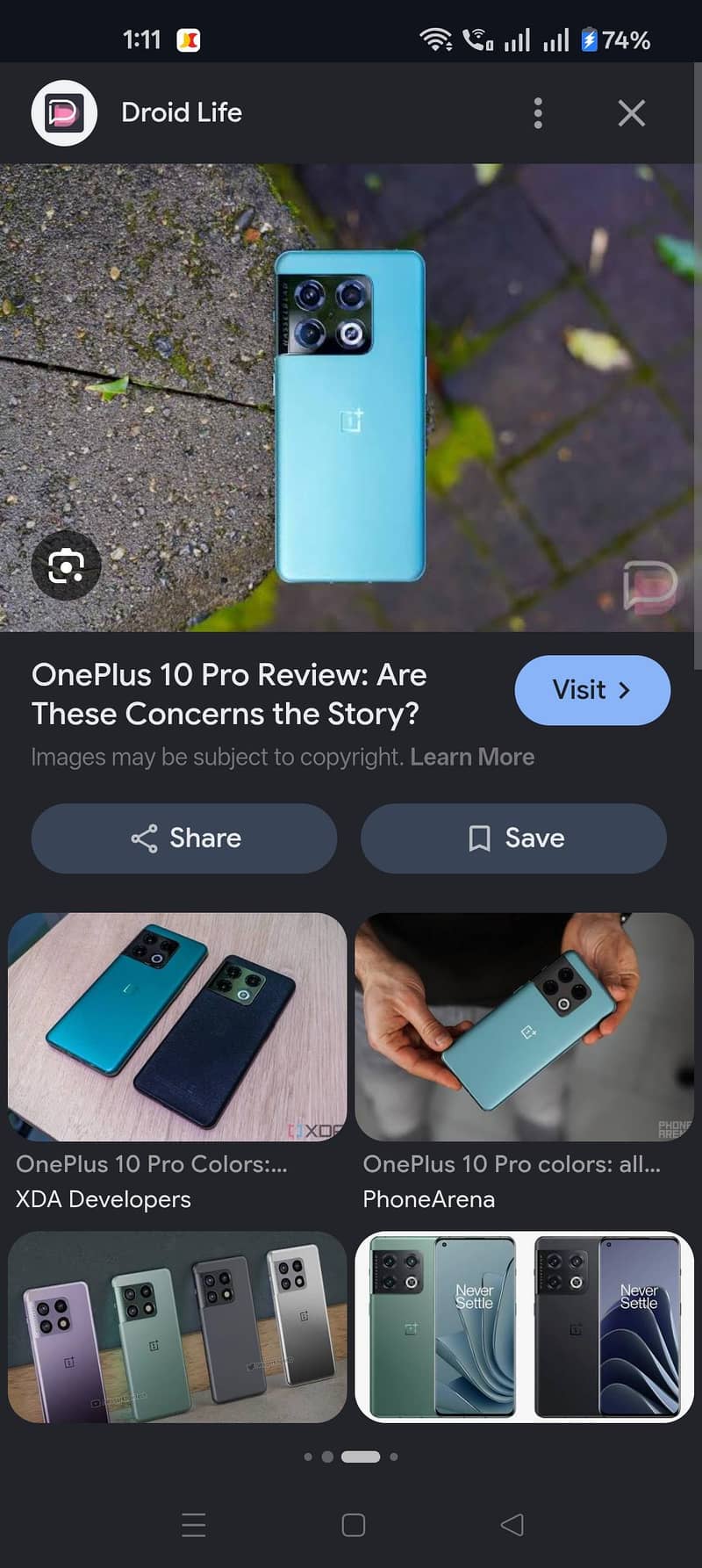 One Plus 10 Pro 1