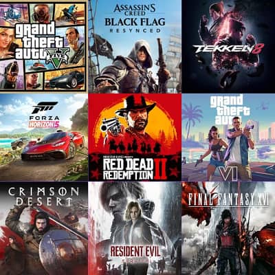 Games Available For PS4 & PS5