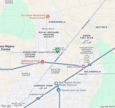5 Marla plot available for sale in Alfalah defence city Multan