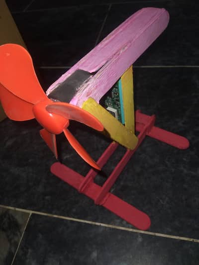 home made dc portable fan charging Rs600 new