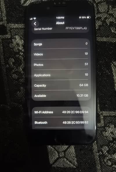 I phone se 2020 03119525573