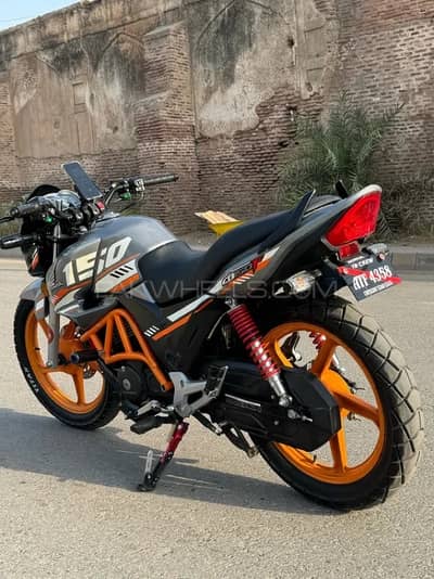 honda cb 150f cut carrier