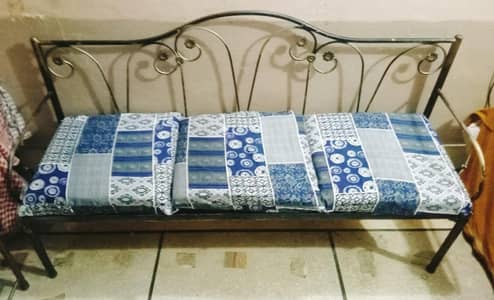 Iron sofa 5 seater