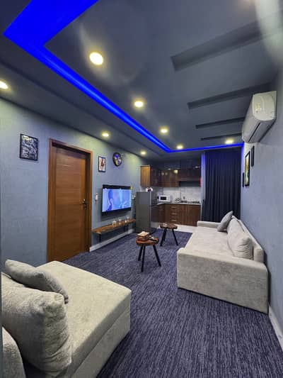 1 Bedroom VIP Full furnish flat per day available in Bahria town Lahore 0300 4561276