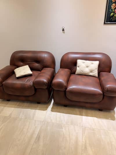 Sofa and chairs